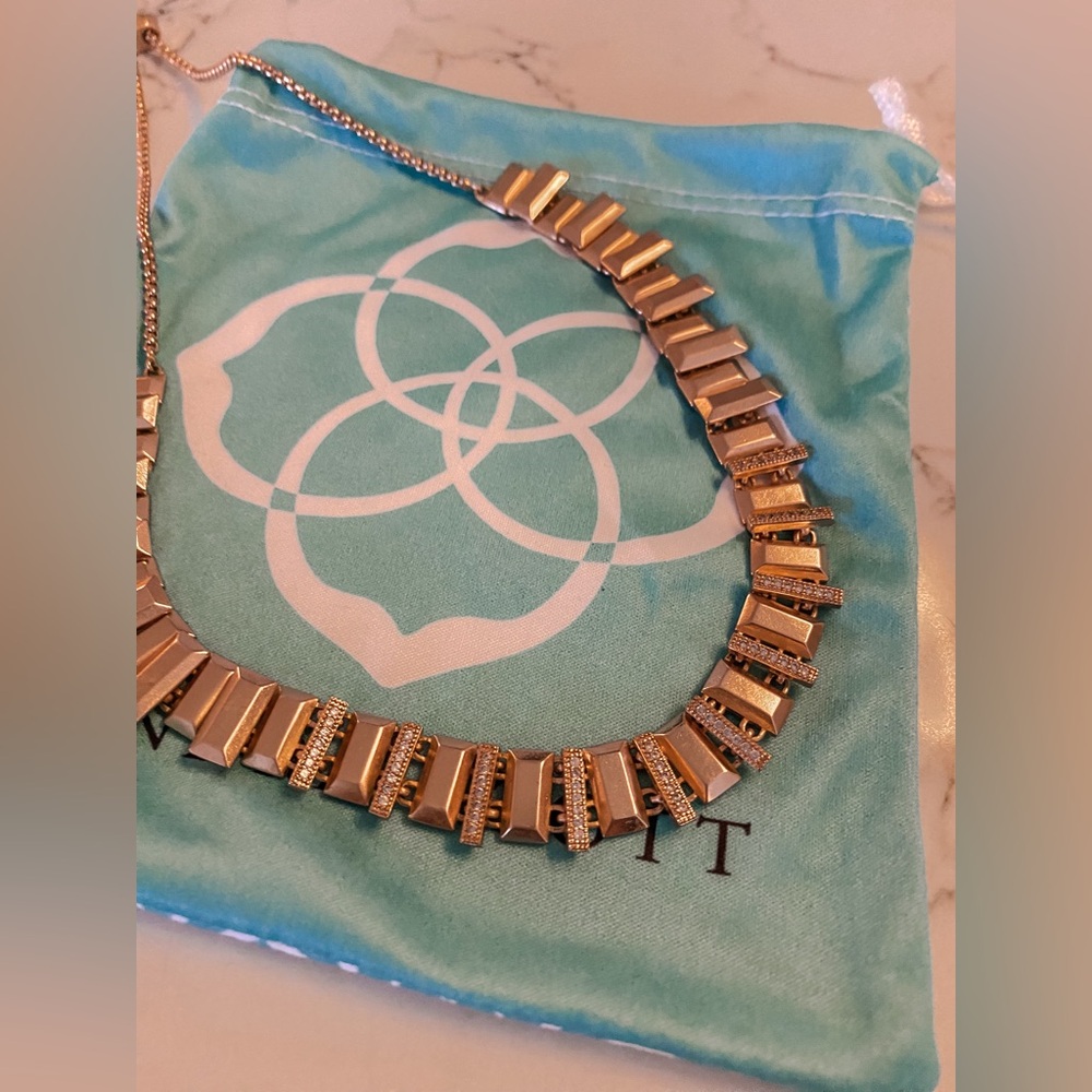 Kendra Scott Harper Necklace in Rose Gold